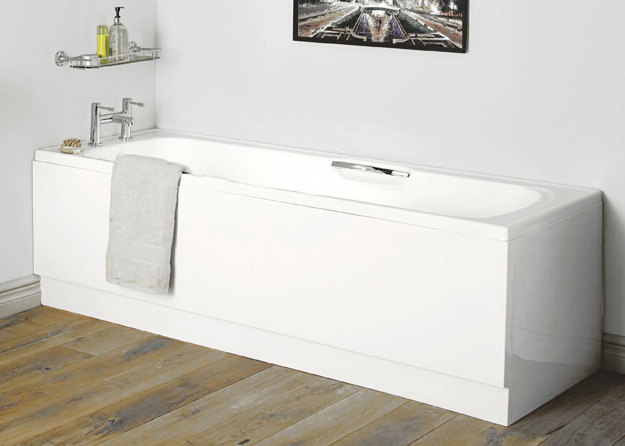 Click here to view / buy the Granada Single Ended Bath With Chrome Plated Grips